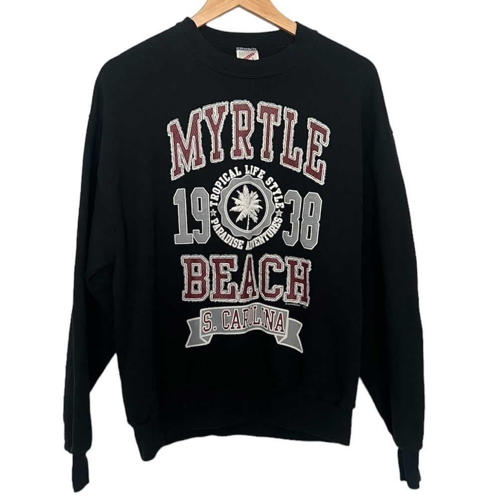 Vintage Jerzees Myrtle Beach South Carolina Crew Neck Large